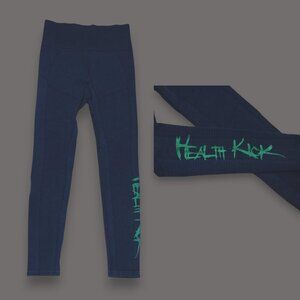 Gymshark Women's Sz L  Black Activewear Compression Leggings